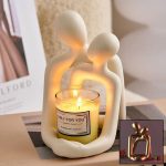Heartwarming Loving Couple Resin Statue - Nightstands Valentine's Day Gift