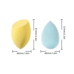 Make Up Cosmetic Puff, Sponges | Foundation Powder Sponge Pack of 10 - Image 3