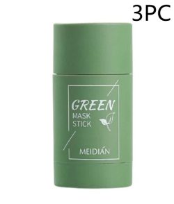 Green Tea Mask | Anti Acne Mask along Clay Stick Oil Control Anti-Acne | Skin Care Mask - Image 3